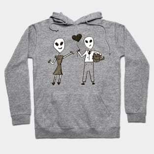 Alien love Hoodie